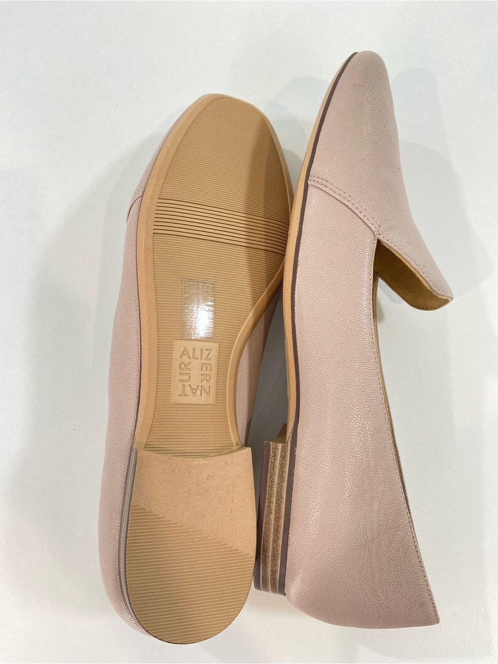 Naturalizer Emiline Blush Pink Leather Loafers Comfort Flats Women’s 9.5M - Picture 8 of 14